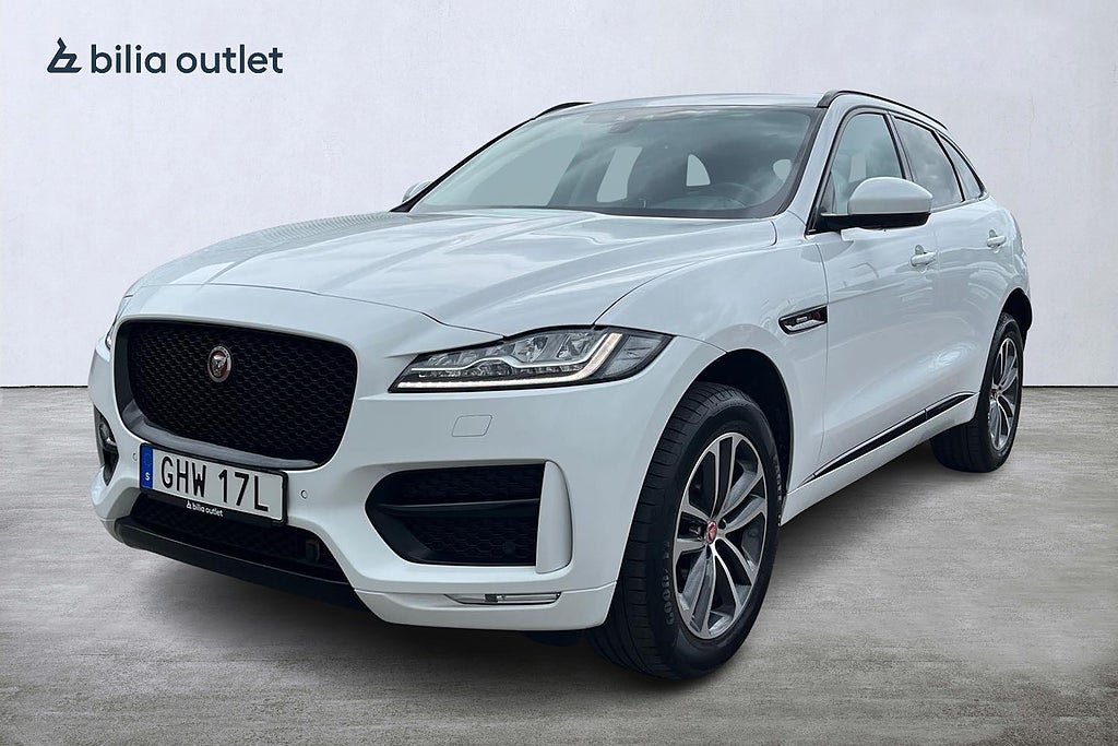 Jaguar F-Pace 20d AWD R-Sport Signature 180hk / Drag Kamera CarPlay 