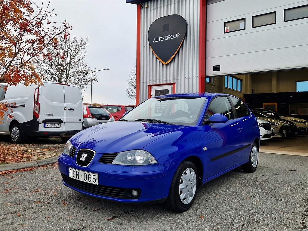 Seat Ibiza 3-dörrar 1.4 Automatisk, 75hk Nybesiktad