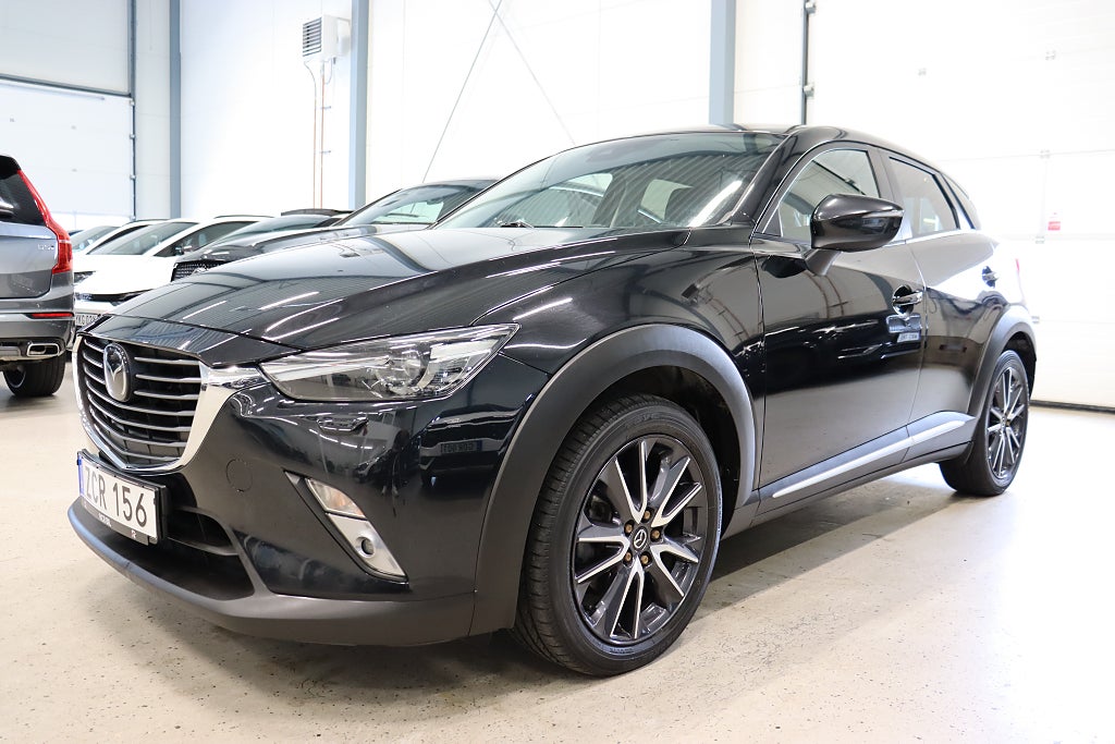 Mazda CX-3 2.0 SKYACTIV-G AWD Drag Bose HuD B-Kamera 1-Ägare 150hk