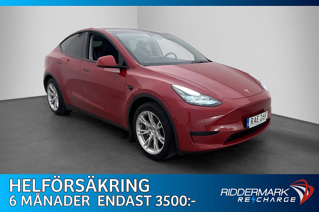 Tesla Model Y Standard Range Svensksåld Autopilot Dragkrok