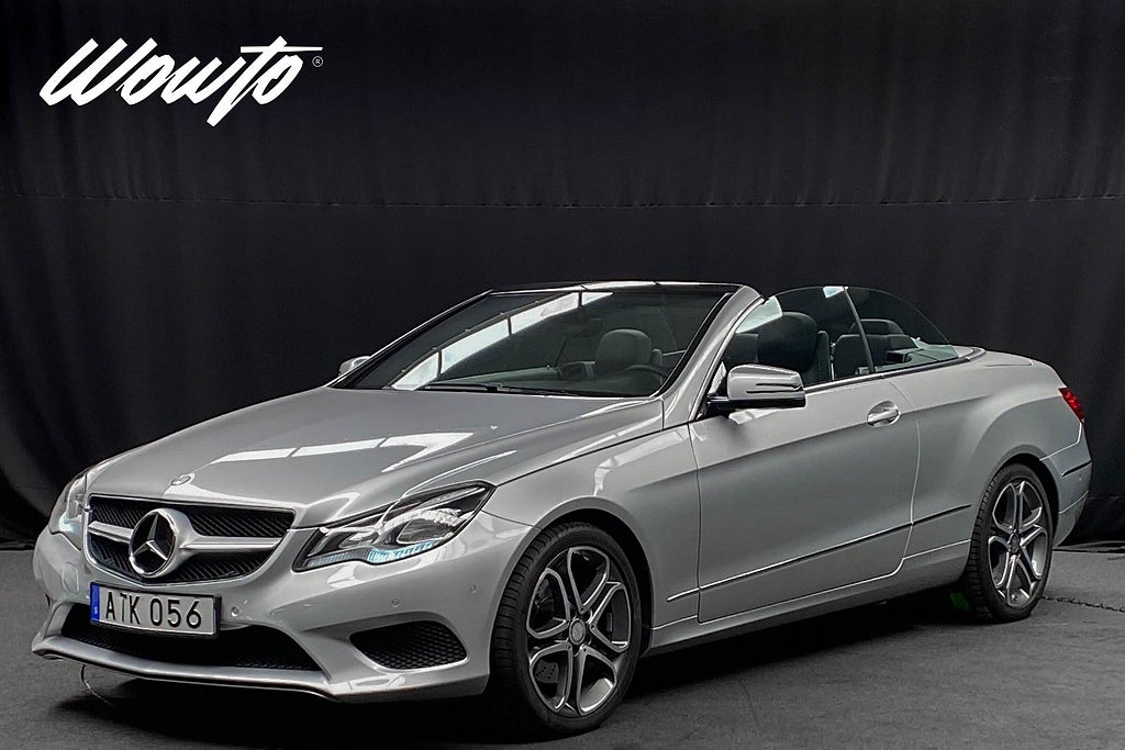 Mercedes-Benz E 200 184HK Cabriolet Sportpaket / Läder