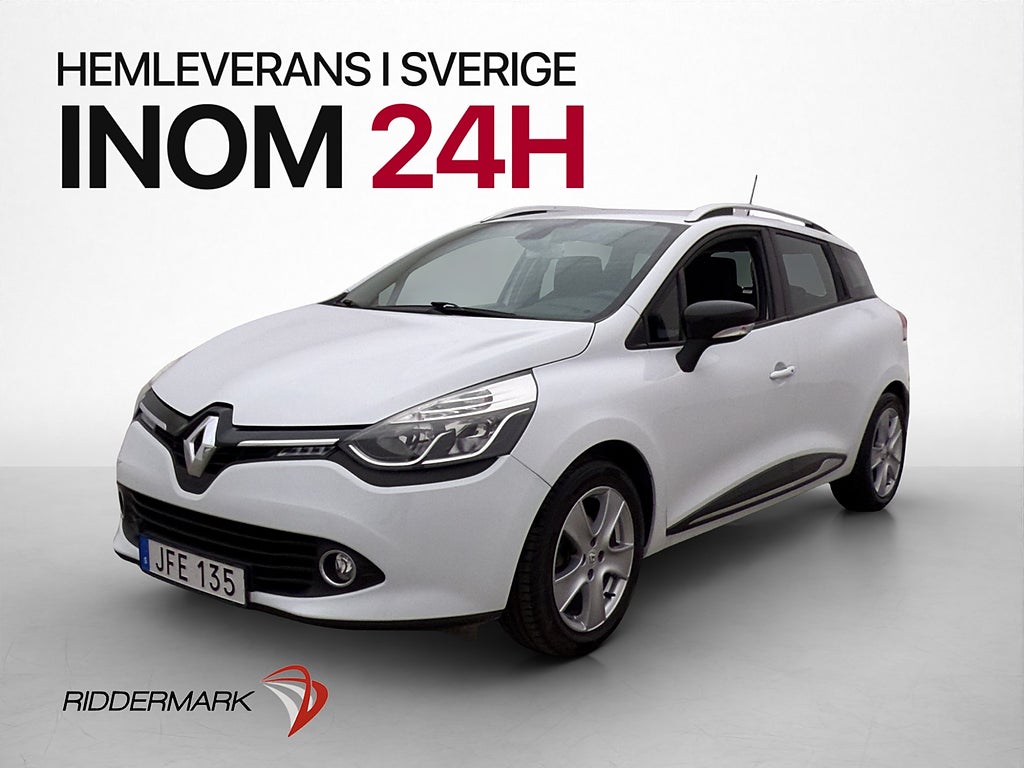 Renault Clio 90hk BASS-Reflex Navi P-Sensorer
