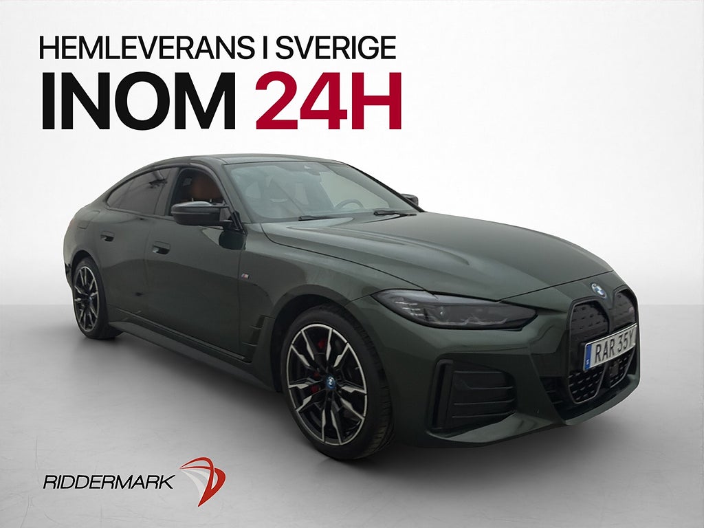 BMW i4 M50 xDrive M Sport Skinn H/K Kamera CarPlay Navi MOMS