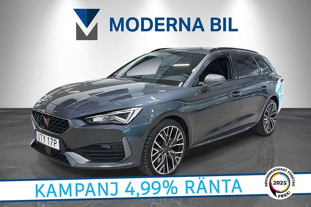 Cupra Leon Sportstourer e-Hybrid Cupra Paket SP 19tum Drag Elstol 