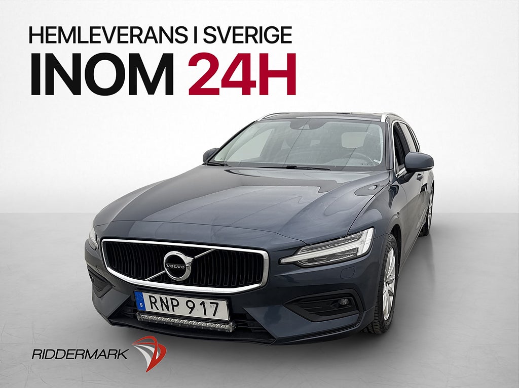 Volvo V60 D4 190hk Advanced VOC Pano Kamera Skinn Drag MOMS