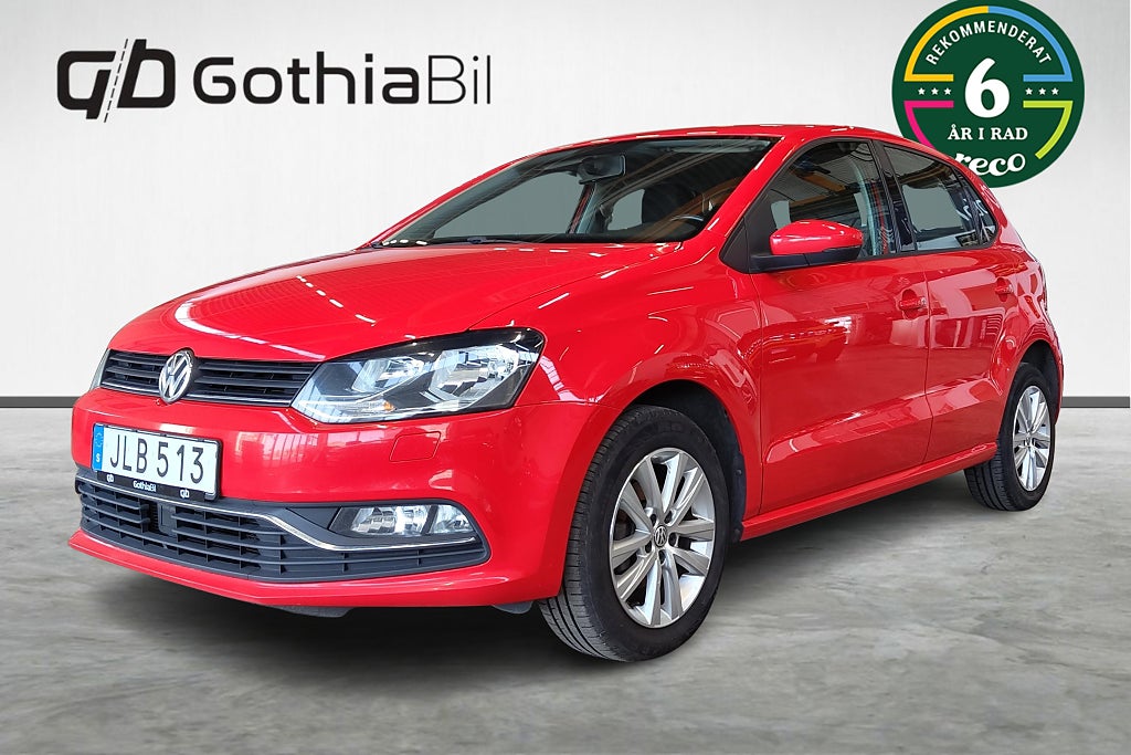 Volkswagen Polo 5-dörrar 1.2 TSI BMT Base Bluetooth S&V Däck