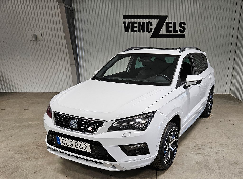 Seat Ateca 1.4 EcoTSI FR Drag kamera GPS Värmare Pano Fin