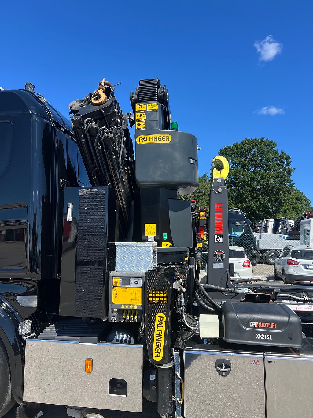 Scania R490 8x4*4 Tridem Kranväxlare, Palfinger 27002 Kran