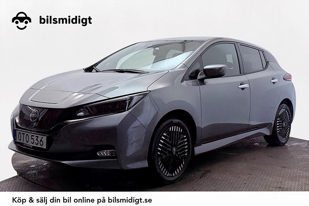 Nissan Leaf e+ N-Connecta 360° CarPlay Värmare Keyless MOMS 217hk