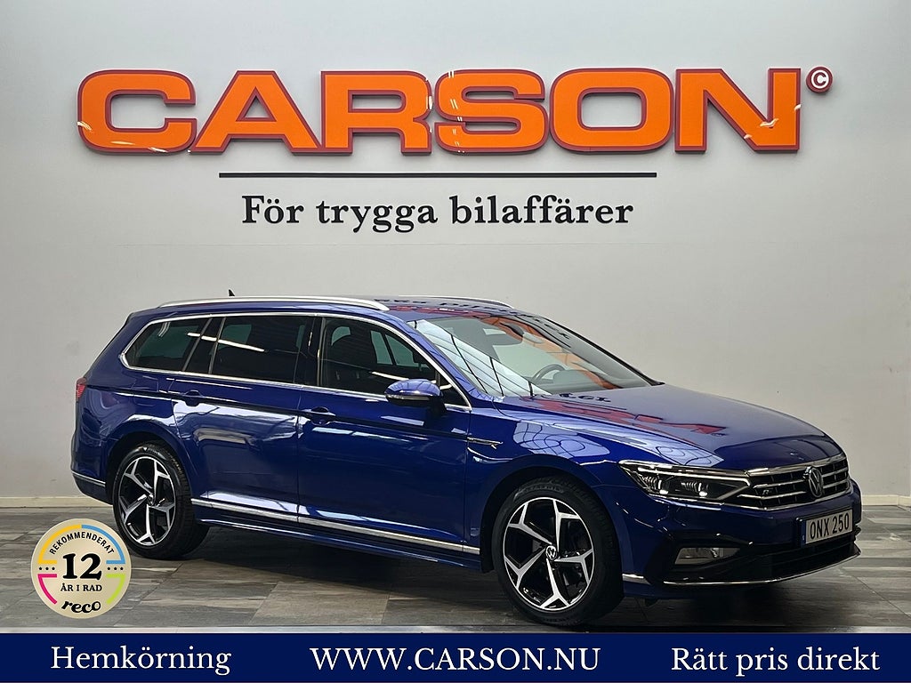 Volkswagen Passat SC 2.0 TDI 4M GT R-Line Backkamera Värmare Apple Drag