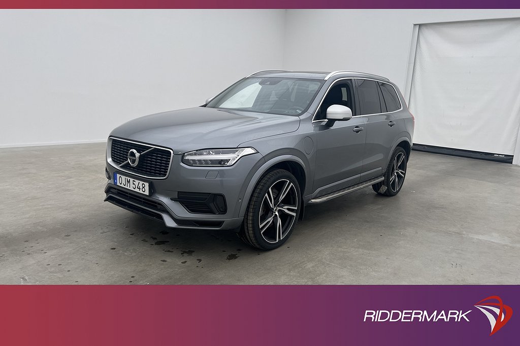 Volvo XC90 T8 Polestar R-Design 7-Sit Pano B&W VOC Luft Värm