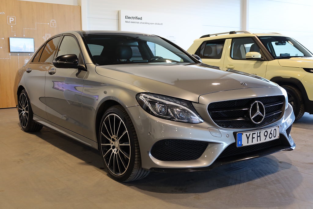 Mercedes-Benz C 220 d 4MATIC 7G-Tronic AMG Line Navi Kamera Burmester