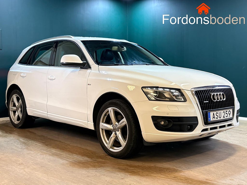 Audi Q5 3.0 TDI V6 Quattro S-Line Pano Drag Navi Skinn 239hk
