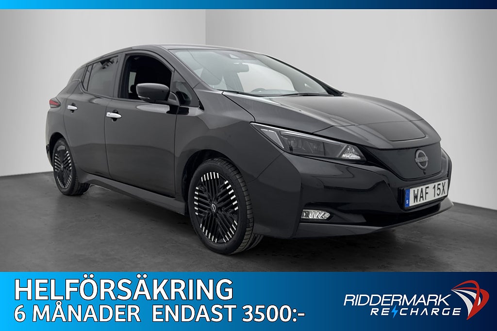 Nissan Leaf 150hk 360° Kamera CarPlay Rattvärme MOMS