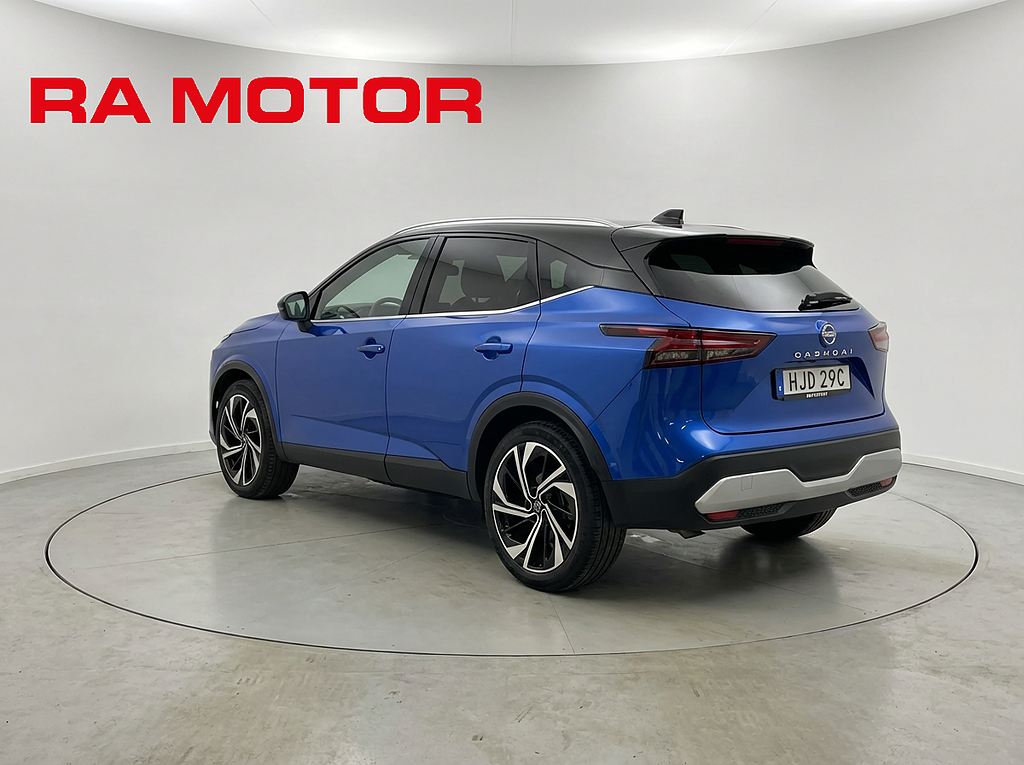 Nissan Qashqai 1.3 158hk DIG-T Tekna Plus |Skinn|Navi|Pano|360°| 2022