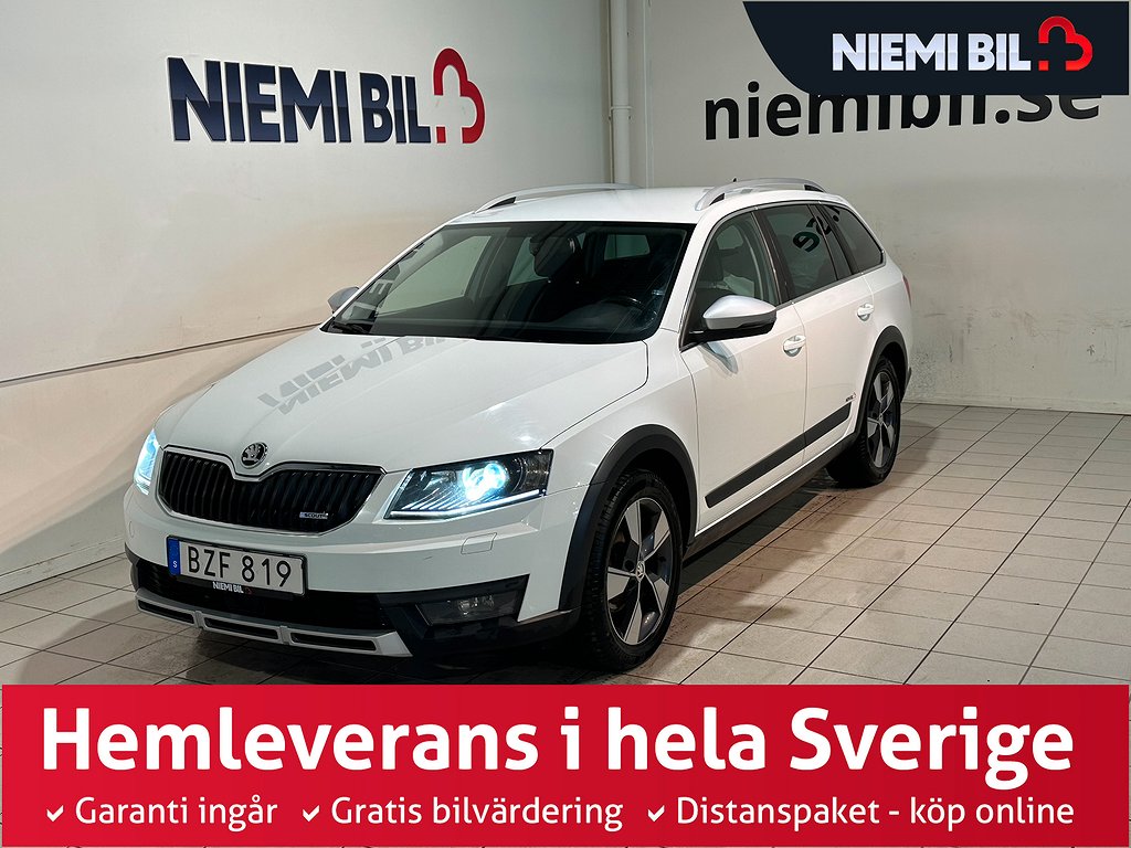 Skoda Octavia Scout 2.0 TDI 4x4 Drag Dvärm Psens S/V-hjul