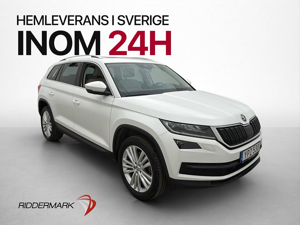 Skoda Kodiaq TDI 4x4 Businessline Pano Canton 360 Skinn Drag