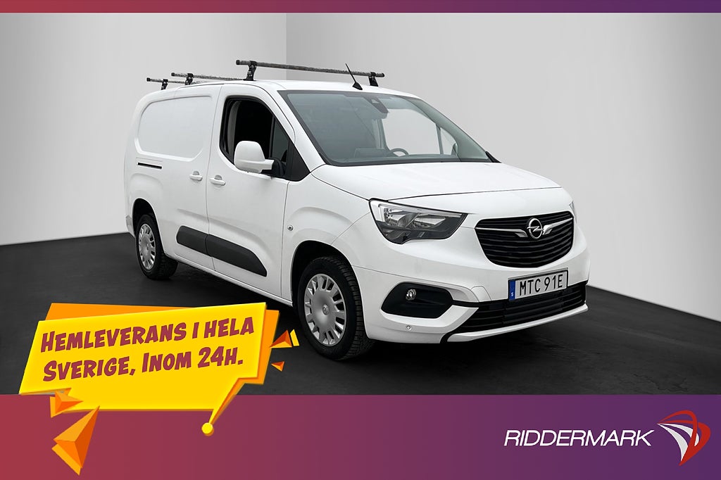 Opel Combo L2 Ny-Kamrem Värmare Drag B-Kamera CARPLAY MOMS