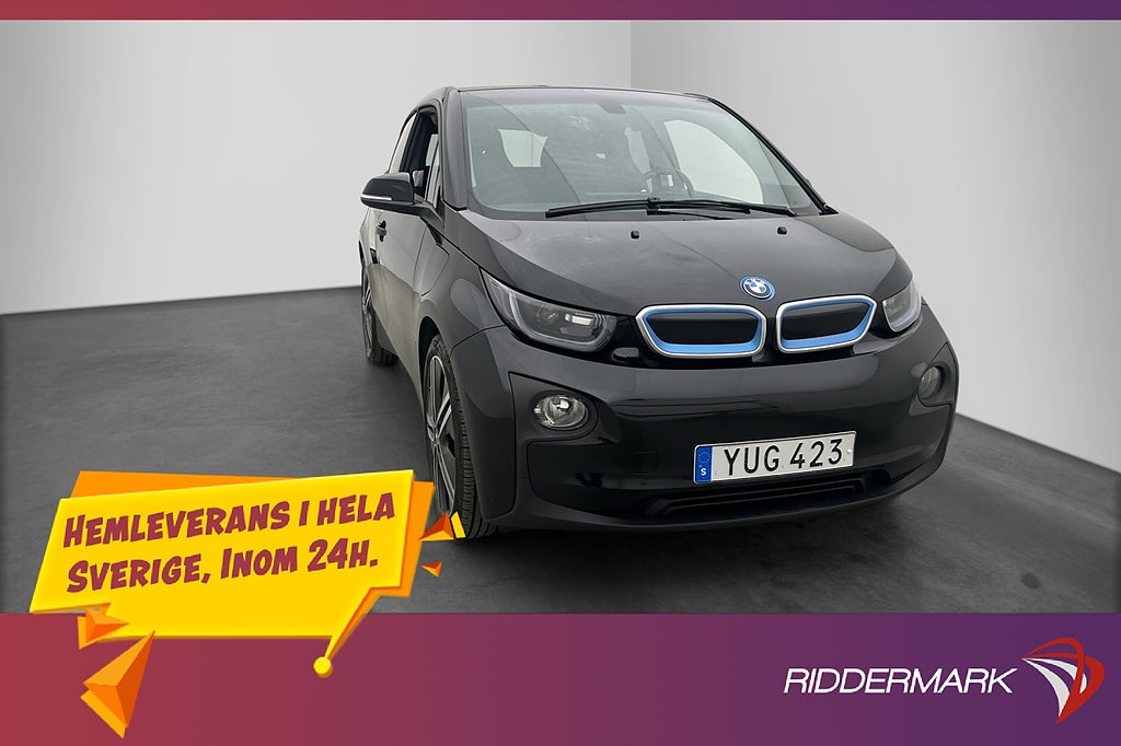 BMW i3 94 Ah REX 170hk Comfort Advanced HiFi Navi P-Sensorer