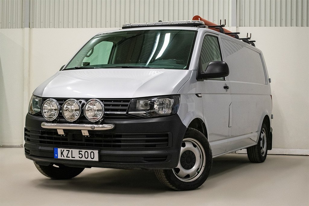 Volkswagen Transporter T32 2.0 TDI 4M 3-sits Lång D-värm 204hk