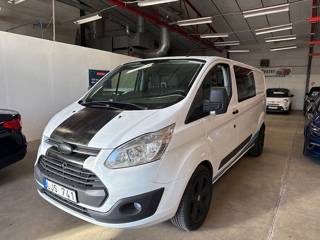 Ford transit Custom 310 Crew Van 2.2 TDCi 6 sittplatser 