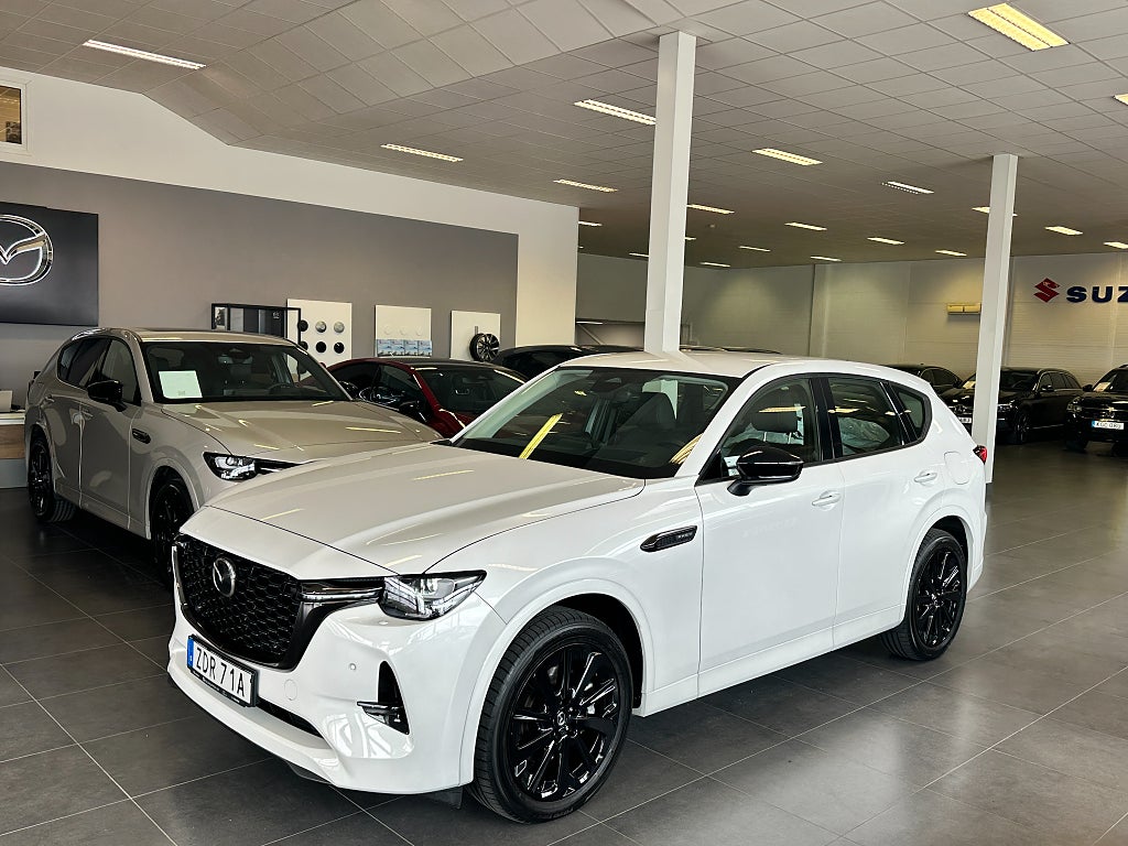 Mazda CX-60 PHEV Homura Värmare, HuD, Skinn, El-stolar V-Hjul Ingår