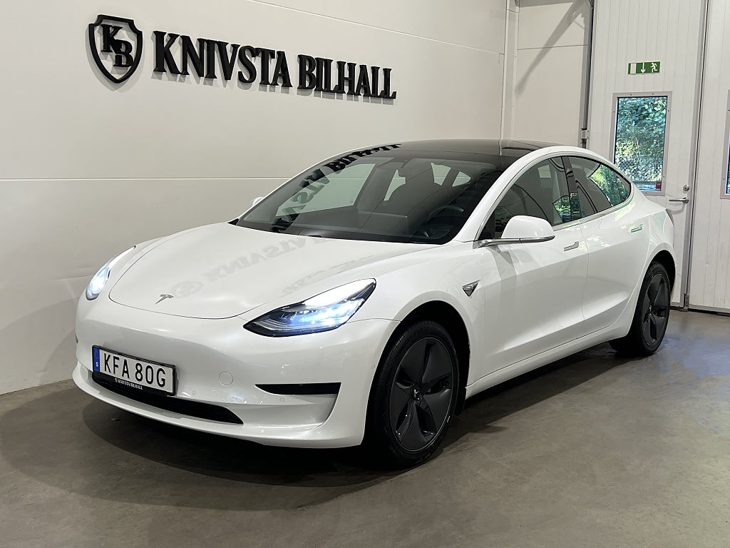 Tesla Model 3 Standard Range Plus Leasbar 258hk