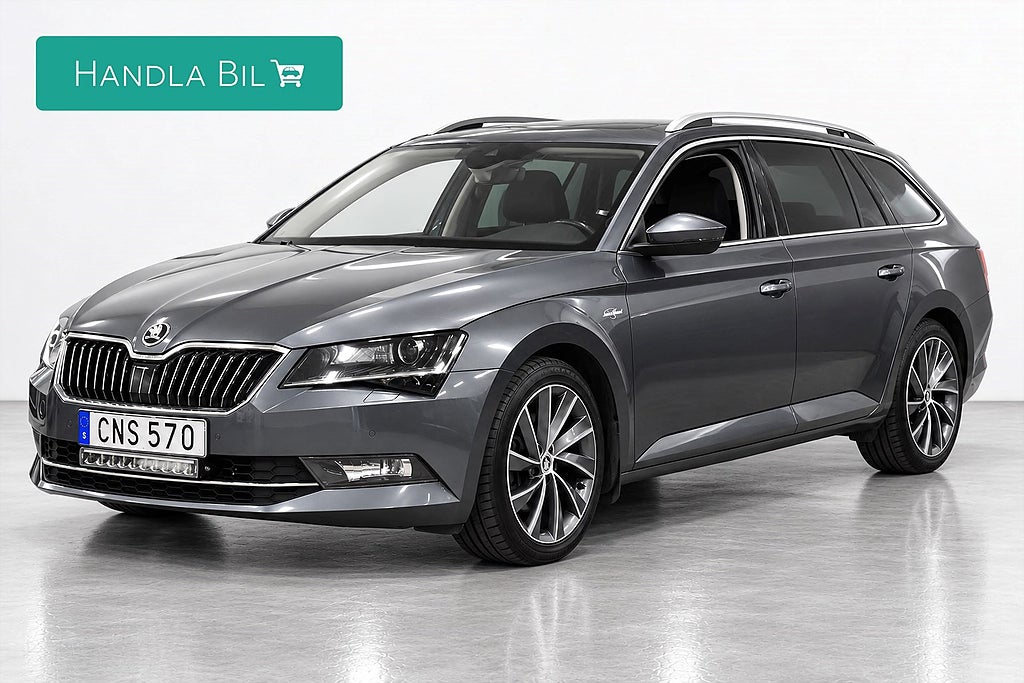 Skoda Superb 2.0 TDI 4x4 Business L&K Canton Skinn D-värm Drag SoV