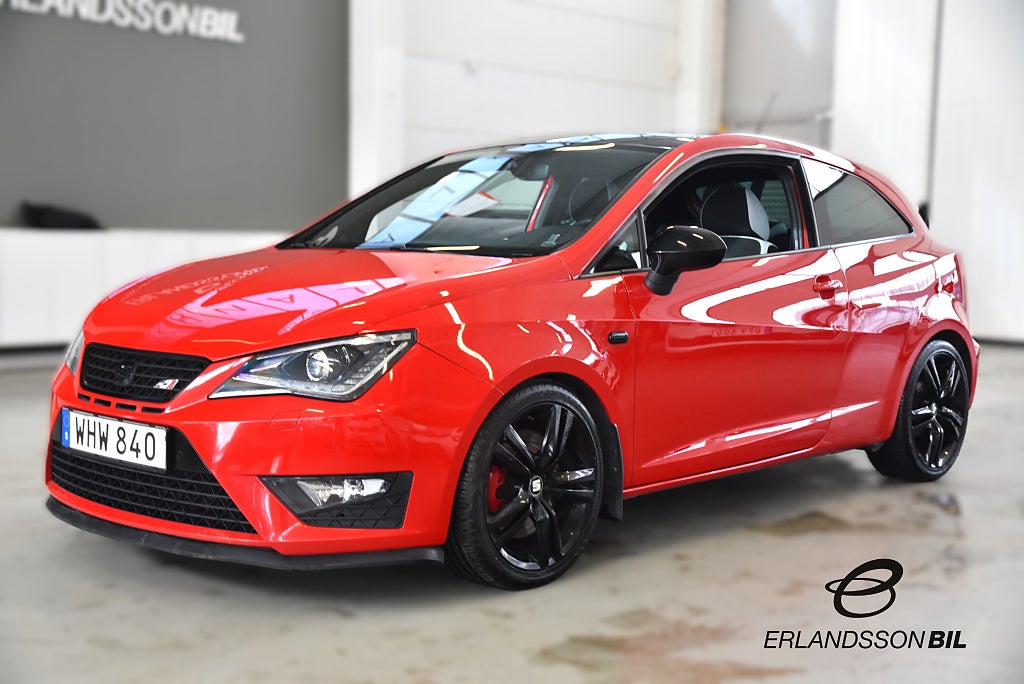 Seat Ibiza Cupra 1.8 TSI Cupra NYSERVAD SPORTAVGASSYSTEM