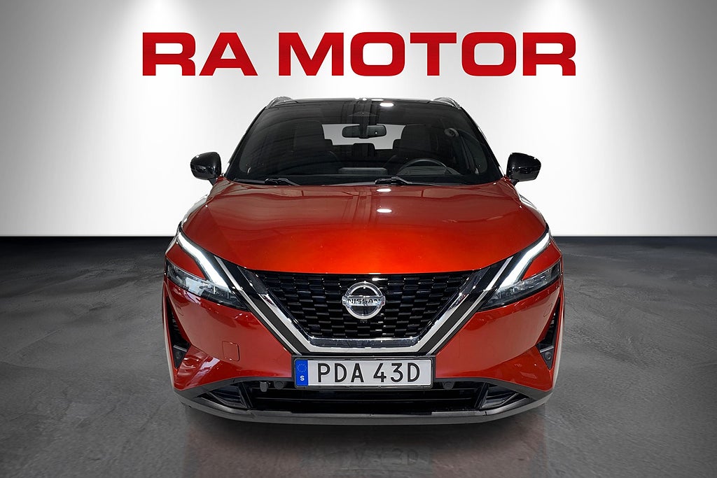 Nissan Qashqai 1.3 158hk Tekna+ |Drag|Pano|Läder|HUD|Kamera| 2022