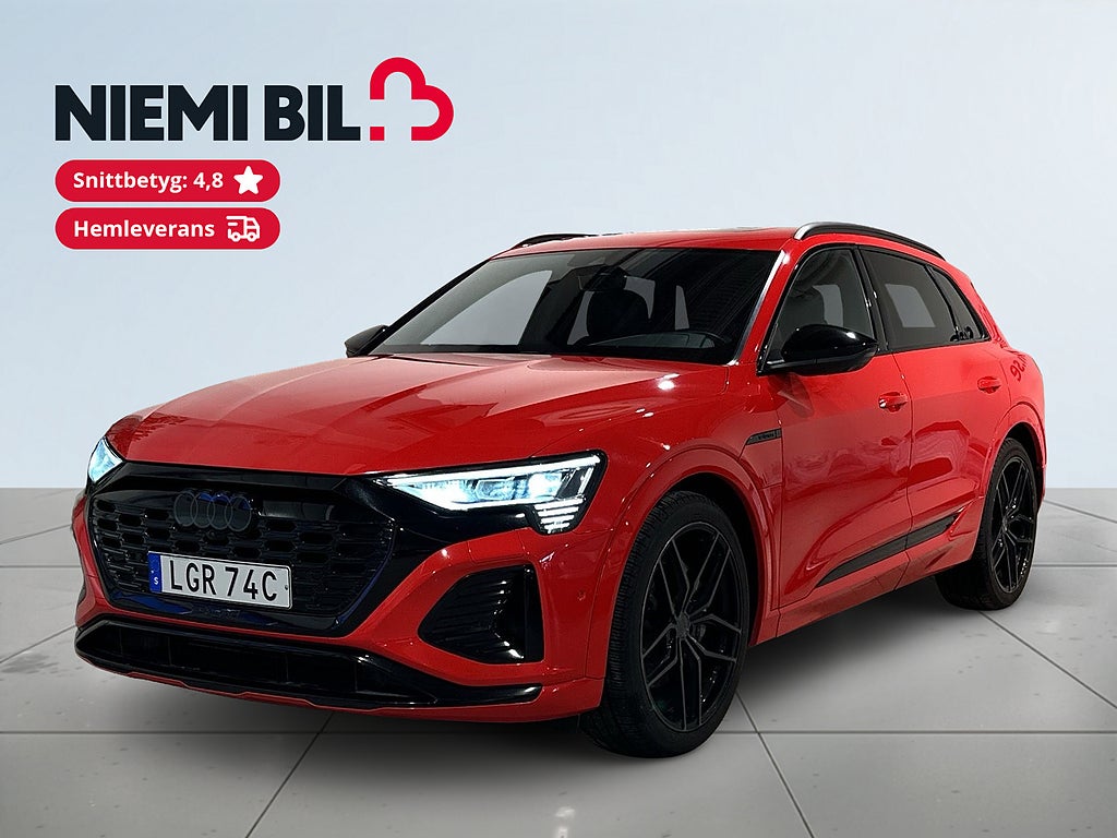 Audi q8-e-tron Q8 55 e-tron quattro S Drag Pvärm GPS Pano 360° B&O SoV