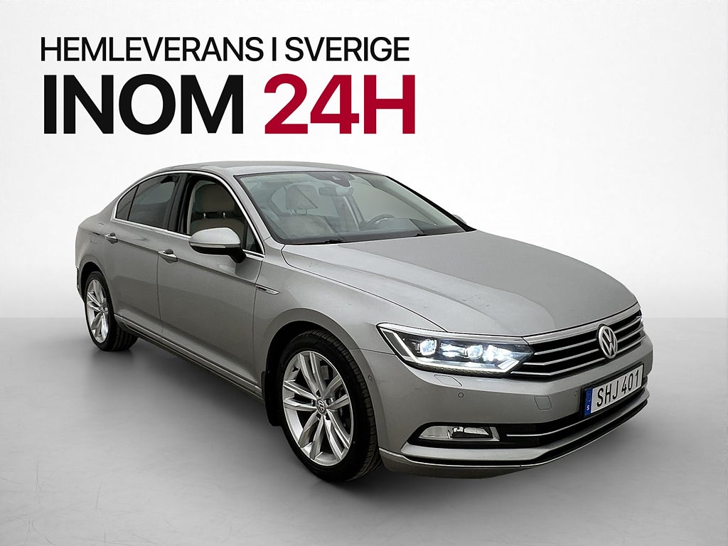 Volkswagen Passat TDI 4M GTS 240hk Massage Värm Skinn Drag