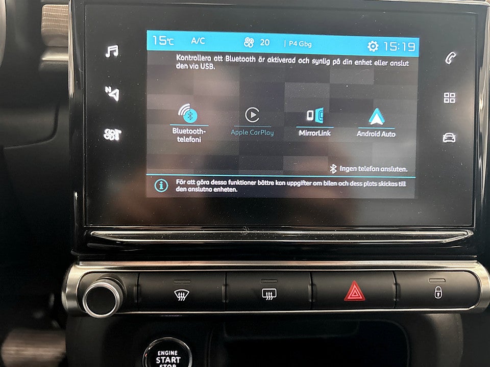 Bild på Citroën C3 Shine Exclusive 1.2 PT 110 Aut B-KAMERA DRAG