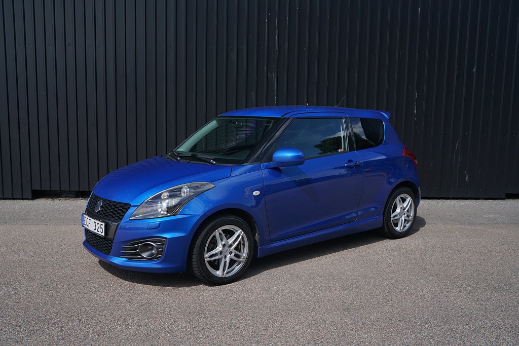 Suzuki Swift Sport 1.6, två brukare, ink. 6 mån. Garanti