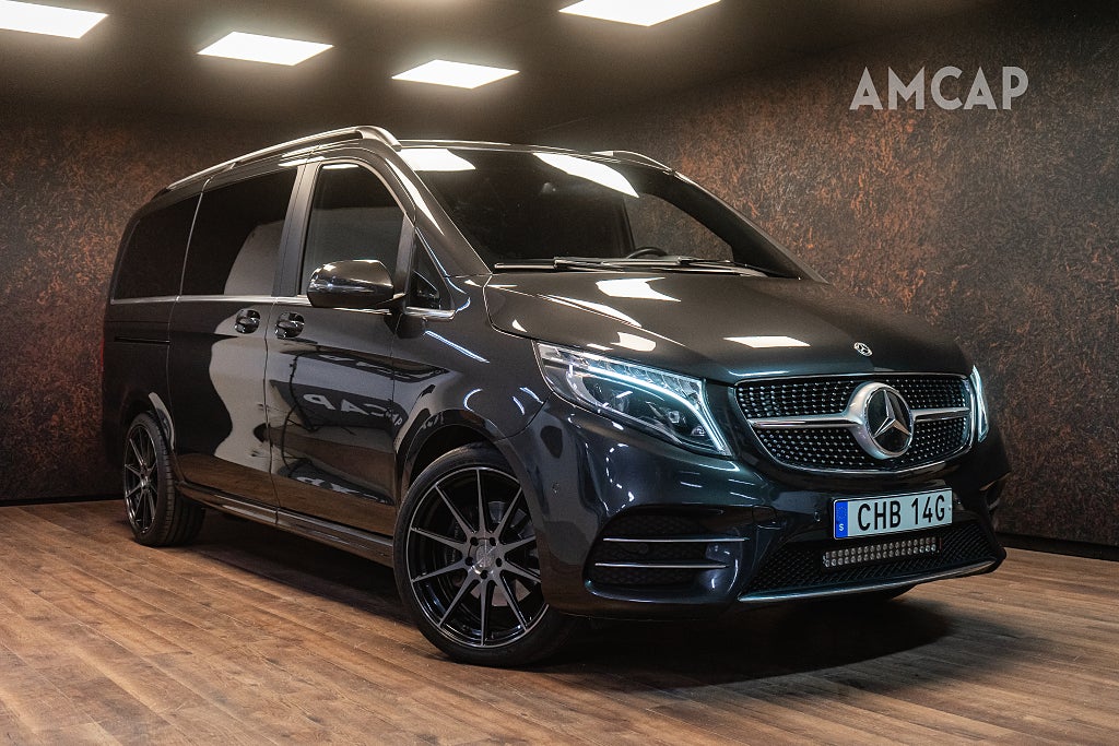 Mercedes-Benz V 250d 4M 9G AMG | Burmester | Luft | Drag | 5147 kr/mån