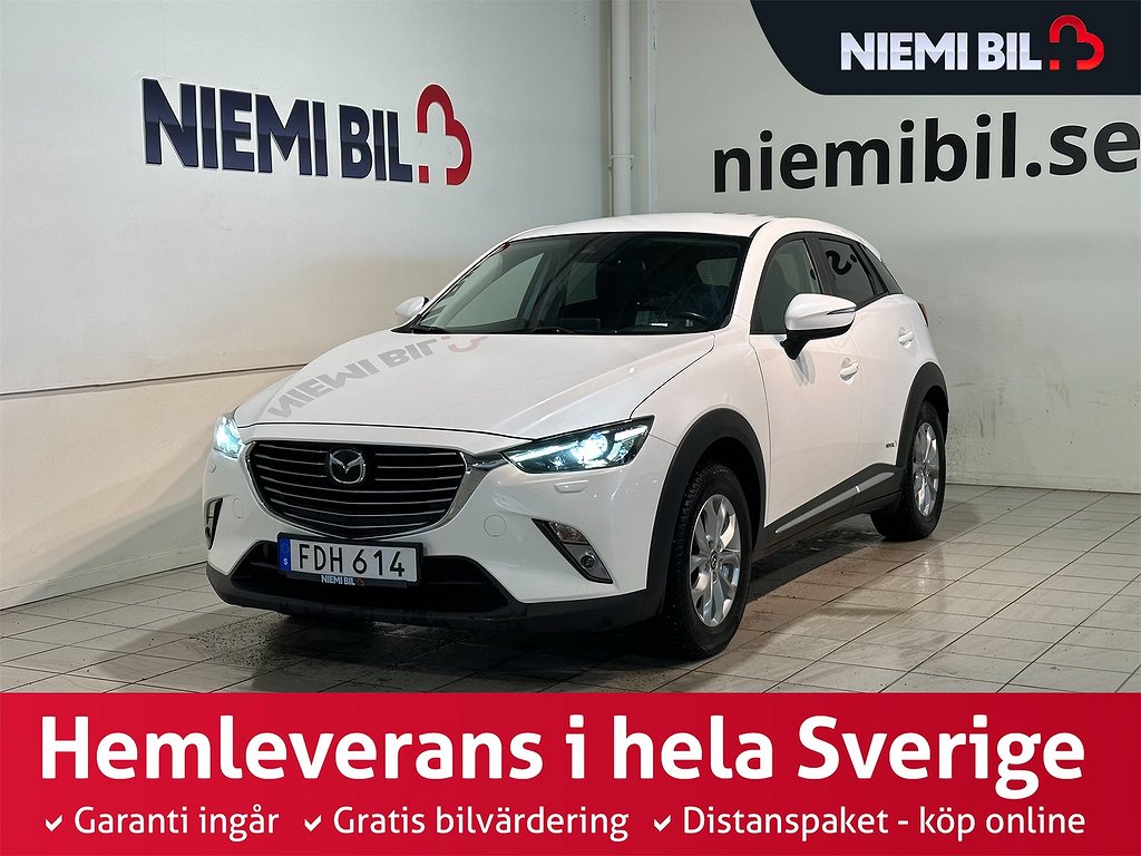 Mazda CX-3 2.0 Optimum AWD BOSE Kamera HuD GPS  Mvärm SoV