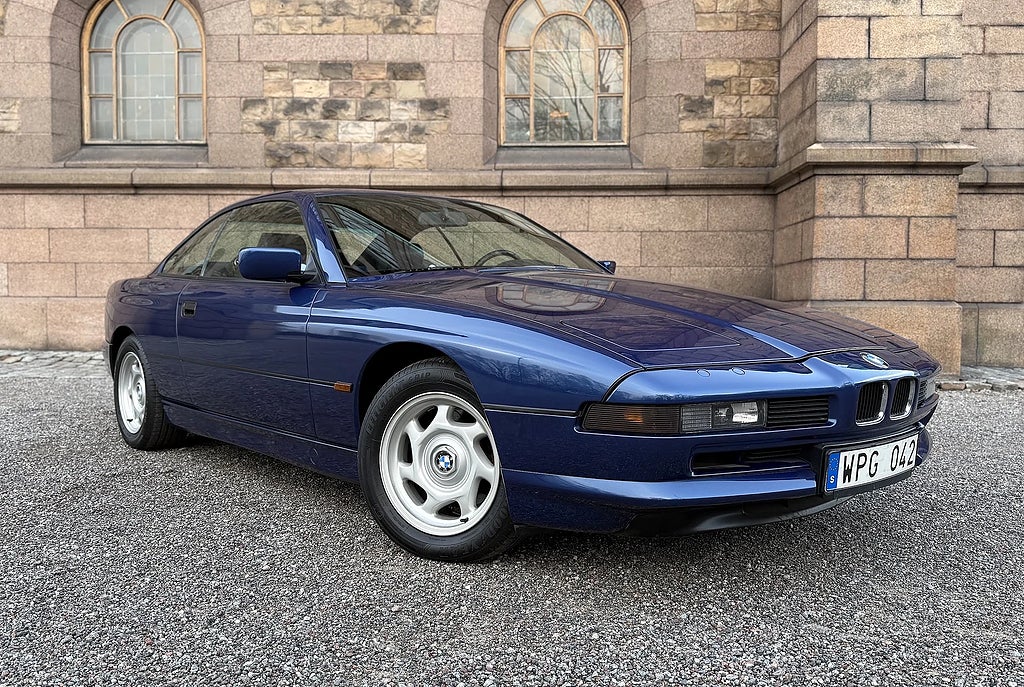 BMW 850 i Color line Tobago Blue (Auktion utan reservationspris)
