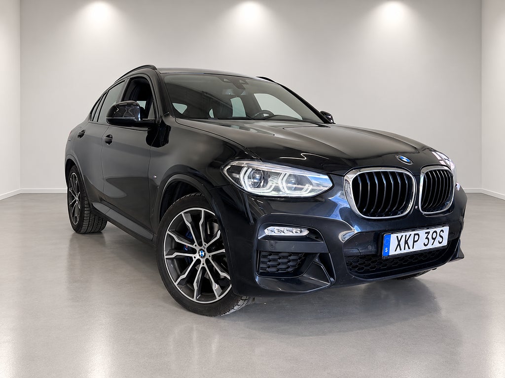 BMW X4 M Sport xDrive30d 265 hk H/K HuD 360°KAM DRAG  VÄRMARE
