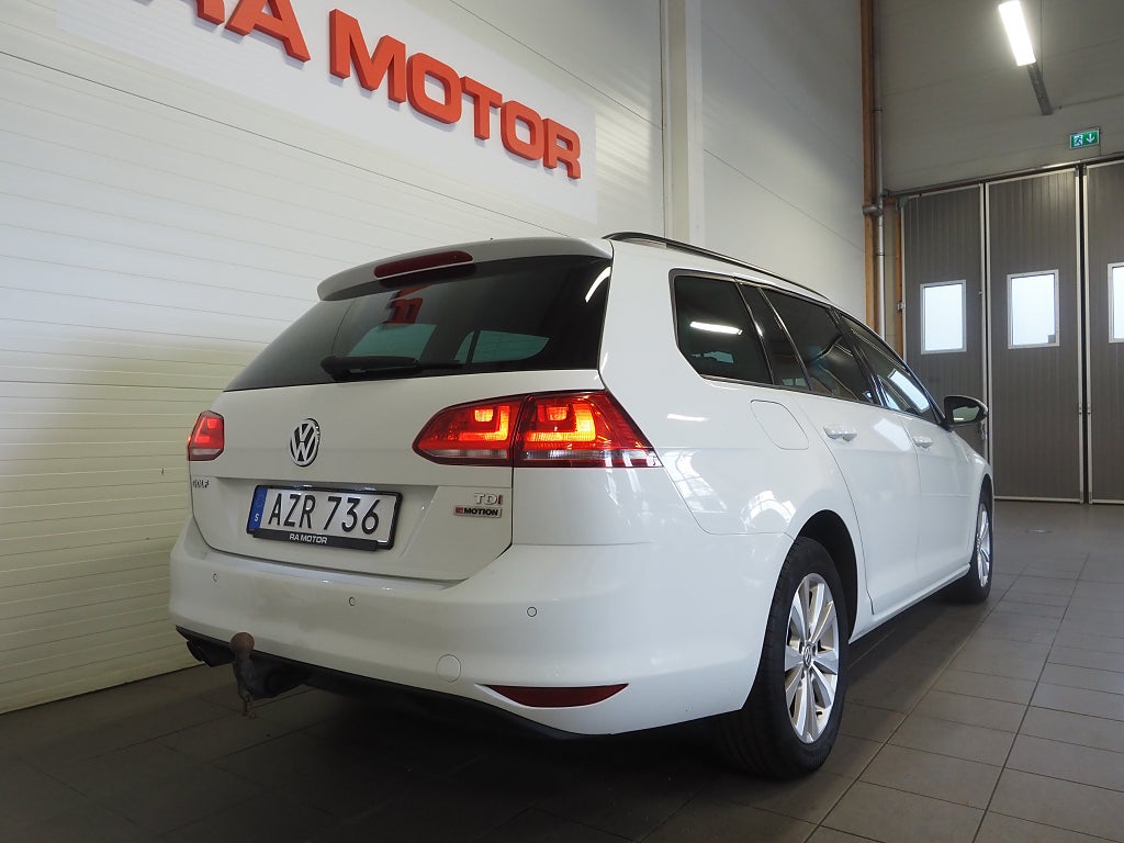 Volkswagen Golf Sportscombi 1.6 TDI 4Motion Dragkrok Kamera D-Värm 2016