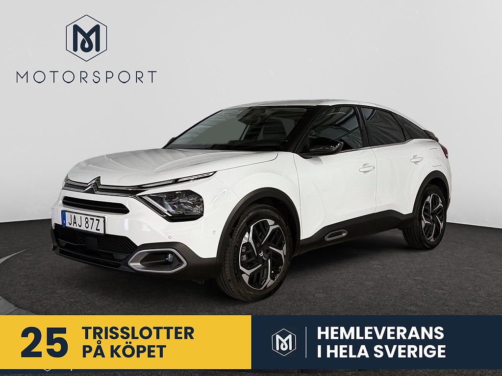 Citroën C4 1.2 Aut Backkamera Navi Carplay Head-Up 1 ägare