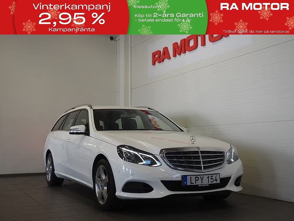 Mercedes-Benz E 220 T BlueTEC 9G-Tronic 170hk Classic Drag 2015