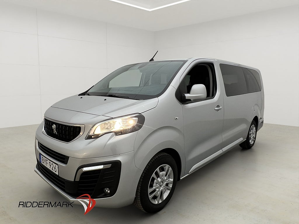 Peugeot Expert ExtraLång Drag Kamera Farthållare 9-Sits Moms