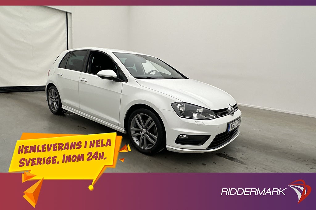 Volkswagen Golf 1.4 TSI 150hk R-Line Svart innertak CarPlay