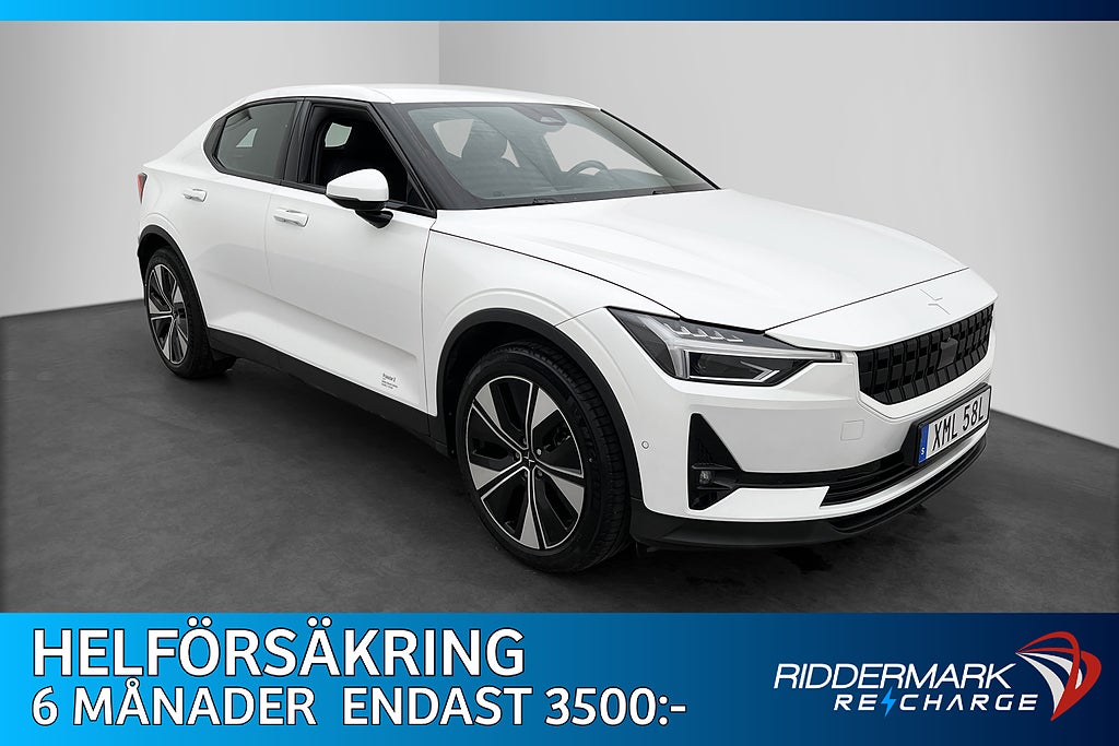 Polestar 2 Long Range Single Motor Värmare 360° CarPlay MOMS