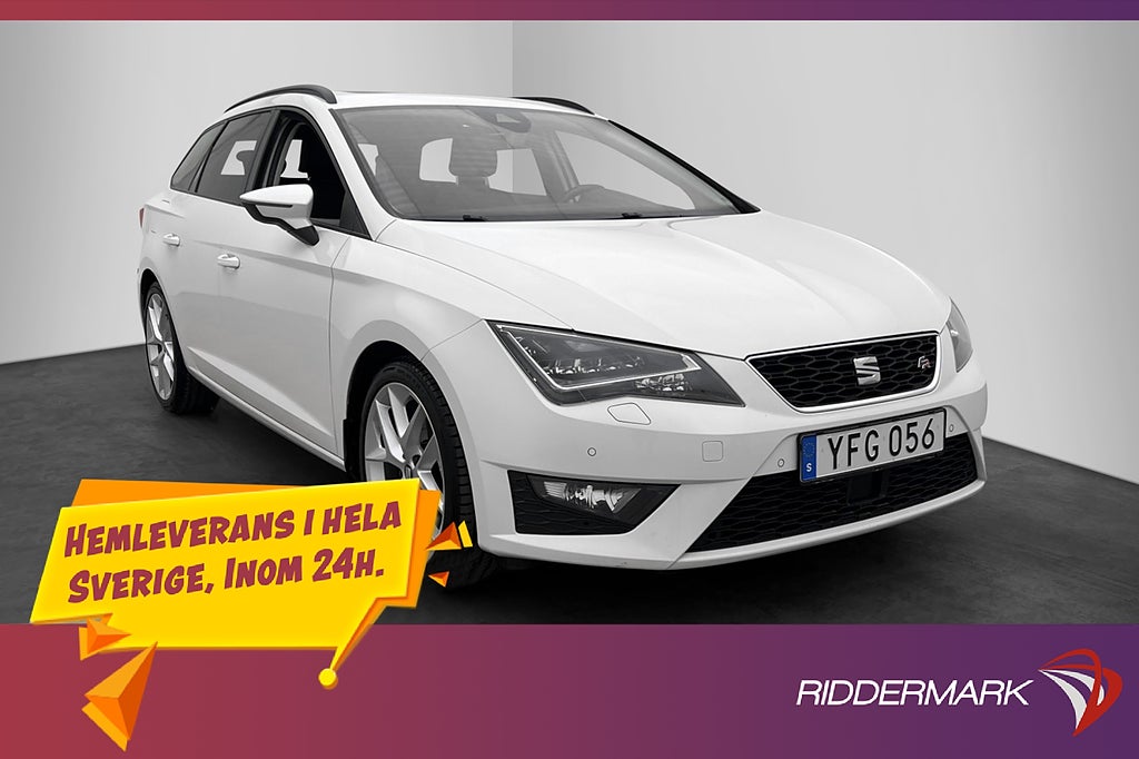 Seat Leon ST 1.4 TSI 150hk FR Pano Dragkrok Kamera CarPlay