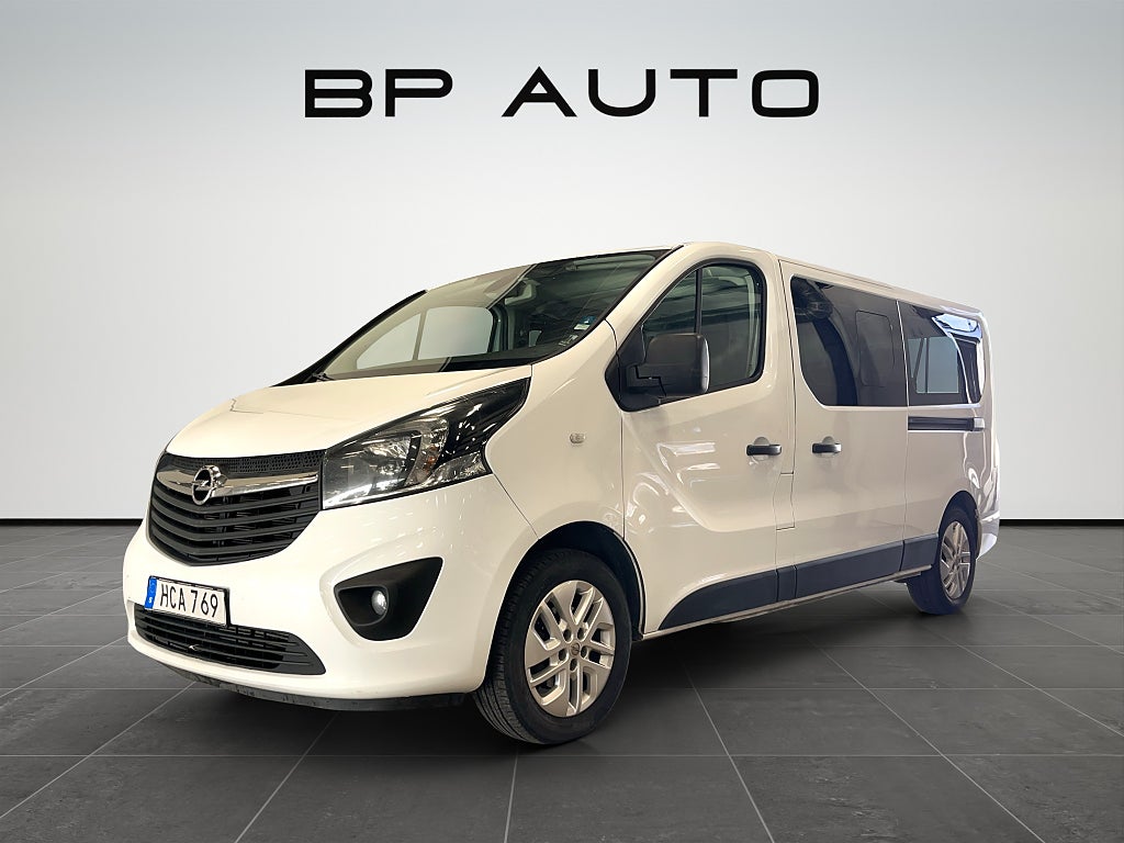 Opel Vivaro Kombi 2.9t 1.6 CDTI BIturbo 9-Sits Kamera Nyservad