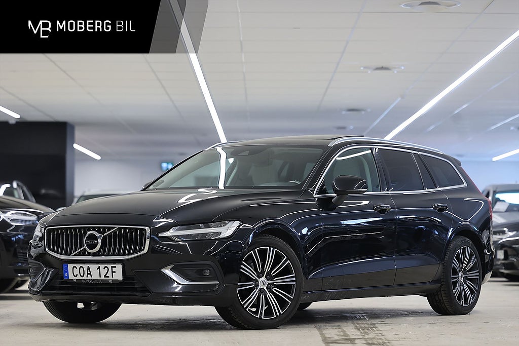 Volvo V60 B4 Geartronic 197hk Inscription H/K Pano Keyless Läder Navi