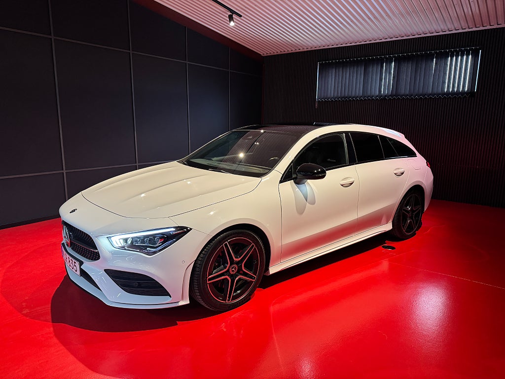 Mercedes-Benz CLA 220 SB AMG Night Pano/Elstol/M-beam/Värmar