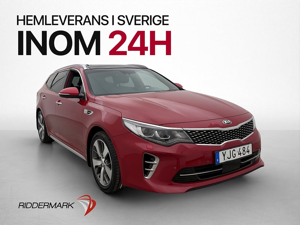 Kia Optima 1.7 VGT GT-Line Pano H/K Kamera Skinn Navi Drag