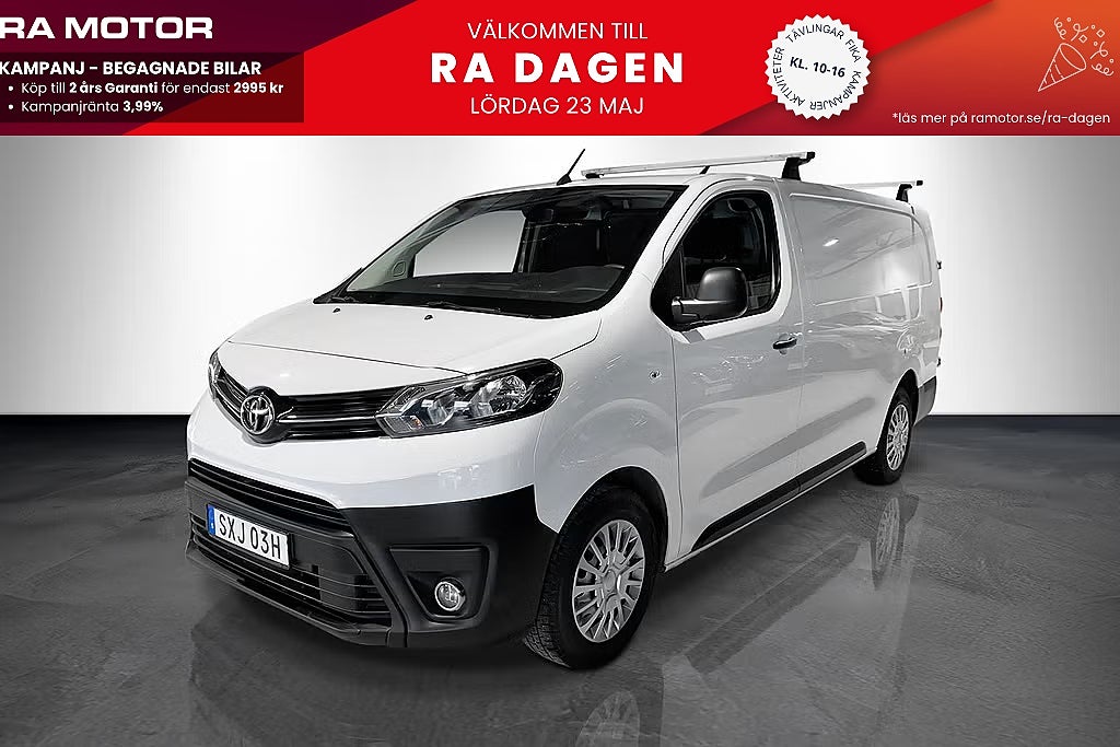 Toyota ProAce 2.0 D-4D LONG | Moms  | Kamera | Värmare 
